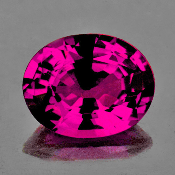 5x4 mm Oval 0.40ct Natural Brilliant AAA Hot Pink Sapphire [Flawless-VVS]