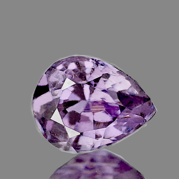 6.5x5 mm Oval 0.77ct AAA Luster Natural Pinkish Purple Sapphire [Flawless-VVS]
