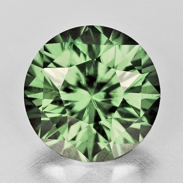 4.50 mm Round 1 piece Extreme Brilliancy Natural AAA Ceylon Green Sapphire [Flawless-VVS]-AAA