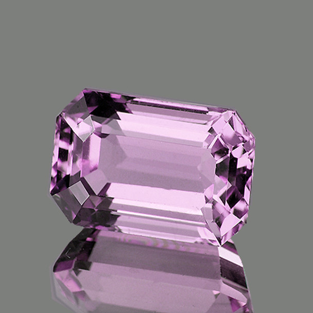 15x9.5 mm Octagon 12.0cts AAA Brilliant Luster Natural Pink Kunzite [Flawless-VVS]