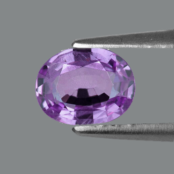 5.5x4.5 mm Oval 0.53ct AAA Luster Natural Purple Sapphire [Flawless-VVS]
