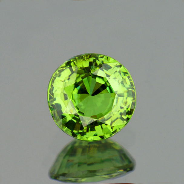 4.00 mm Round 0.40ct Rainbow Sparkles Natural Apple Green Demantoid Garnet [VS]