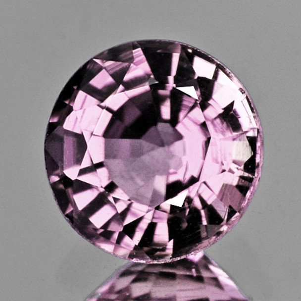 4.00 mm Round 1 piece AAA Fire Luster Natural Pastel Pink Mogok Spinel [Flawless-VVS]