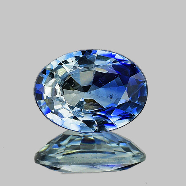 5.5x4 mm Oval 1 piece AAA Fire Luster Natural Intense Blue Sapphire [Flawless-VVS]