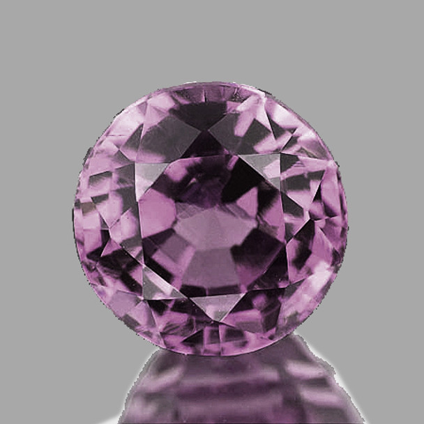 4.70 mm Round 0.46ct AAA Fire Luster Natural Titanium Pink Mogok Spinel [Flawless-VVS]