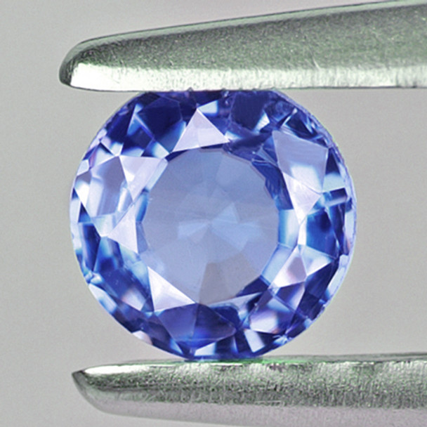 4.00 mm Round 1 piece AAA Fire Luster Natural AAA Ceylon Blue Sapphire [Flawless-VVS]