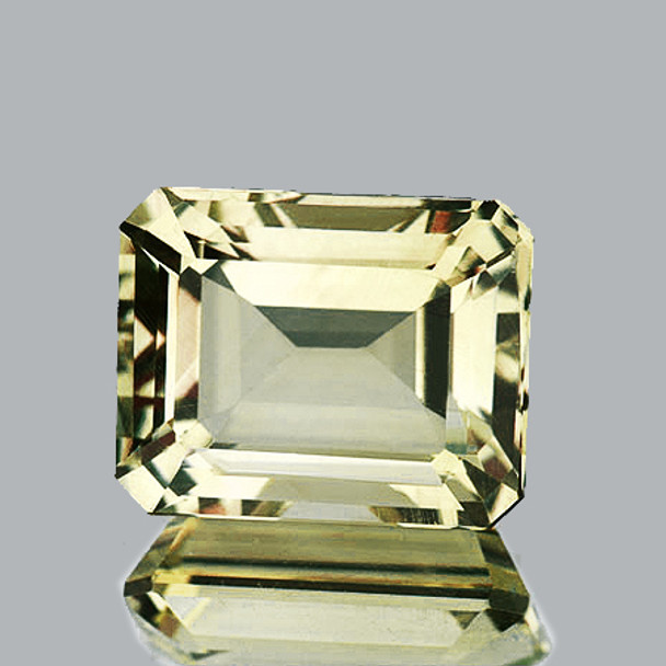 9.5x7.5 mm Octagon 2.40ct Brilliant Luster Natural Sparkling Yellow Beryl 'Heliodor' [Flawless-VVS]