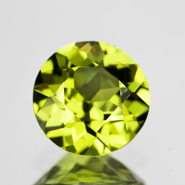 6.00 mm Round 0.94ct Fire Luster Natural Brilliant Canary Yellow Mali Garnet [Flawless-VVS]