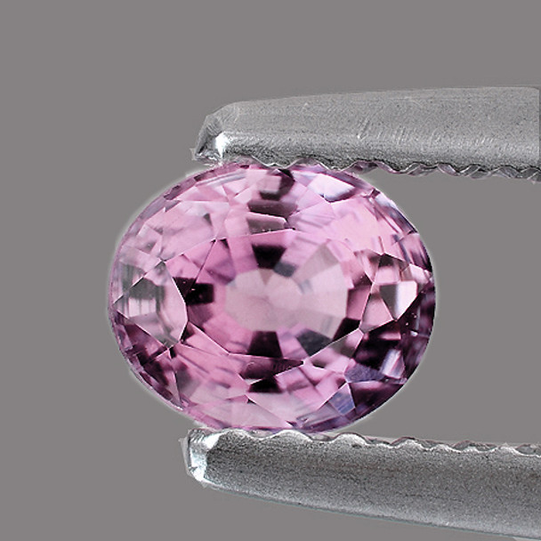 7x6 mm Oval 1.20ct Sparkling Luster Natural Sweet Pink Tourmaline [VVS]