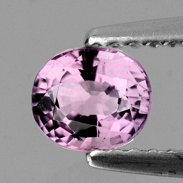 7x6 mm Oval 1.10ct Sparkling Luster Natural Sweet Pink Tourmaline [VVS]