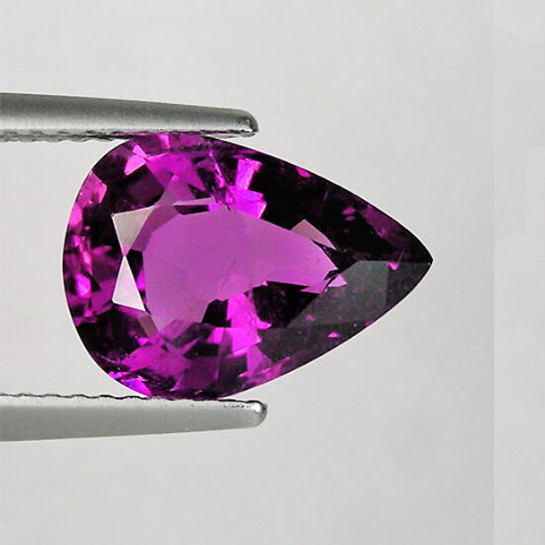 6x4 mm Pear 0.47ct AAA Fire Natural Unheated Intense Pink Purple Sapphire [Flawless-VVS]-AAA Grade