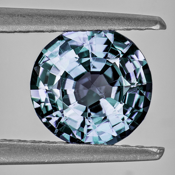 4.20 mm Round 0.33ct AAA Fire Luster Natural Titanium Blue Mogok Spinel [Flawless-VVS]