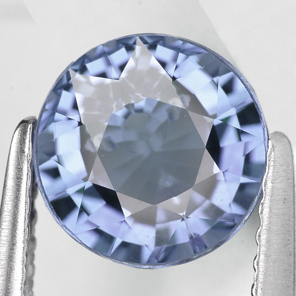 4.00 mm Round 1 piece Fire Luster Natural Pastel Blue Sapphire [Flawless-VVS]