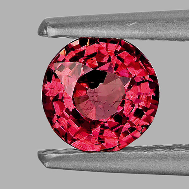 6.00 mm Round 1.00ct Top Luster Natural Raspberry Pink Rhodolite Garnet [Flawless-VVS]
