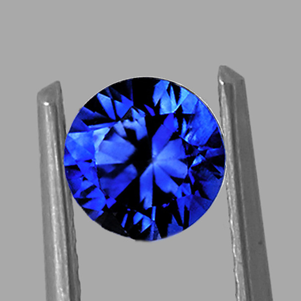 4.50 mm Round 0.38ct AAA Fire Luster Natural Royal Blue Sapphire [Flawless-VVS]