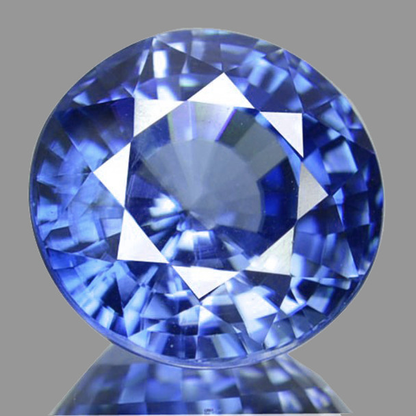 4.50 mm Round 0.50ct Brilliant Natural Blue Sapphire [Flawless-VVS]