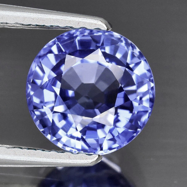 4.50 mm Round 0.46ct Brilliant Natural Blue Sapphire [Flawless-VVS]