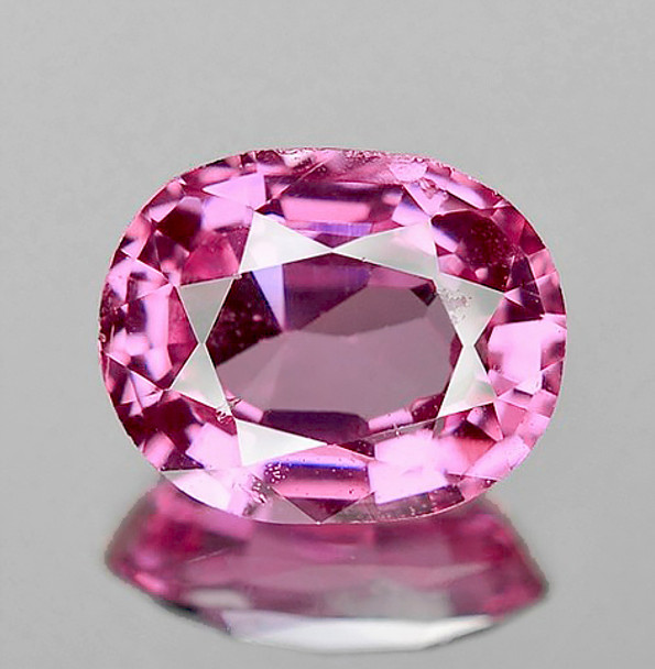 4.5x3.5 mm Oval 1 piece AAA Luster Natural Top Pink Sapphire [Flawless-VVS]