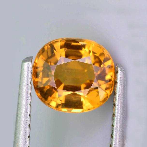 6x5 mm Oval {0.85ct} AAA Fire Luster Natural Top Golden Yellow Sapphire [Flawless-VVS]-AAA Grade