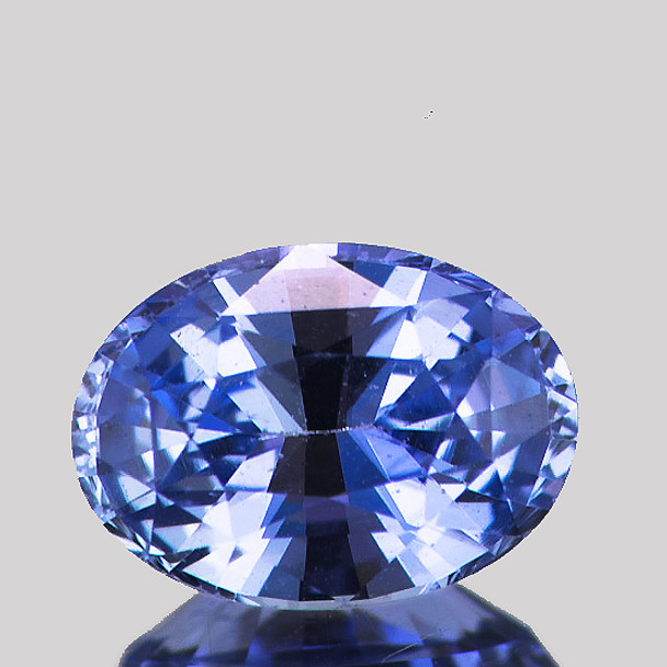 7x5 mm Oval {1.10ct} AAA Luster Natural SriLanka Blue Sapphire [Flawless-VVS]-Free Certificate