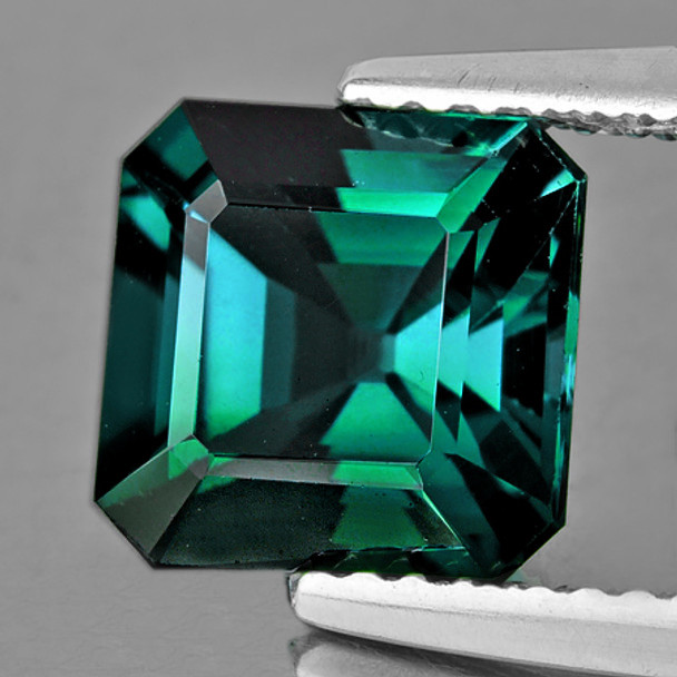 5.00 mm Octagon {0.73ct} Lustrous Natural Brilliant Blue Green Tourmaline [Flawless-VVS]