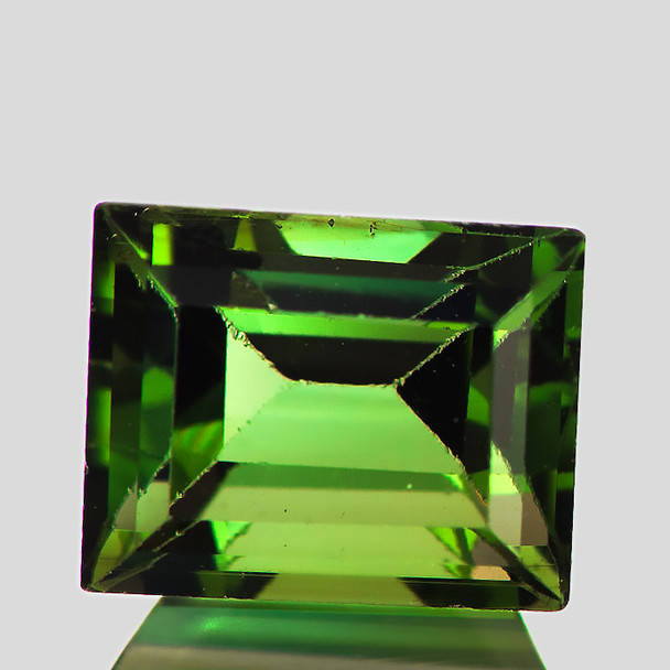 8x6 mm Baguette {2.18ct} Top Luster Natural Green Tourmaline [Flawless-VVS]