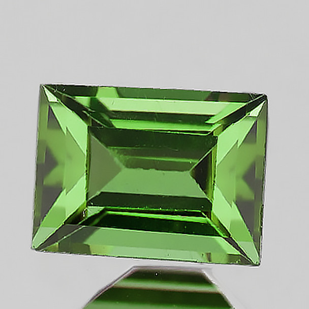 9x6.5 mm Baguette {3.05ct} Top Luster Natural Green Tourmaline [Flawless-VVS]