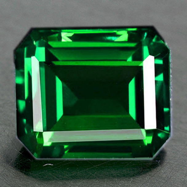 6x5 mm Octagon {1.18ct} Sparkling Natural Emerald Green Tourmaline [Flawless-VVS]-Rare