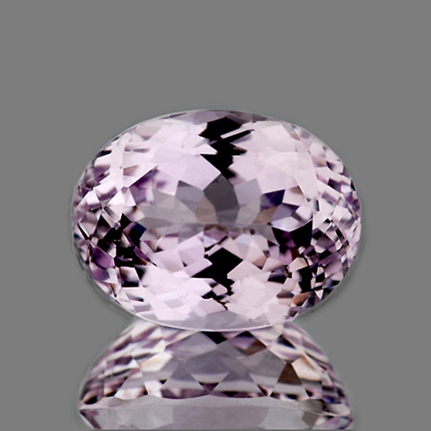 9x7 mm Oval {2.55ct} Sparkling Luster Natural Soft Pink Kunzite [Flawless-VVS]