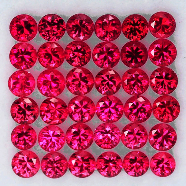 1.50 mm Round 50 pcs Machine Cut Extreme Brilliancy Natural AAA