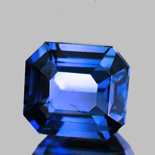 5.50 mm Octagon {0.80ct} Sparkling Natural SriLanka Blue Sapphire