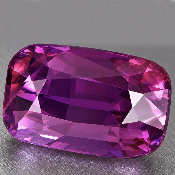 7x5 mm Cushion {1.12ct} Fire Luster Natural SriLanka Intense Pink ...