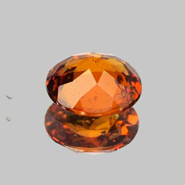 6x5 mm Oval 0.68ct Natural Intense Orange Hessonite Garnet [VVS]