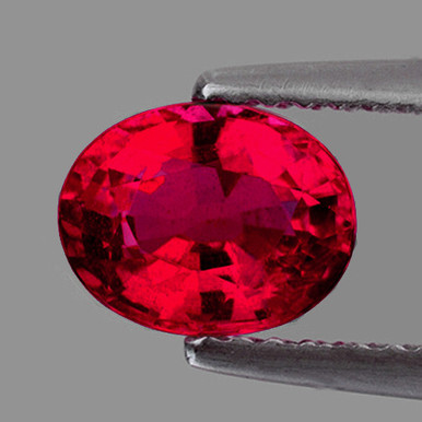 8x6 mm Oval 1 piece AAA Luster Natural Red Mozambique Ruby [VVS]-Top ...