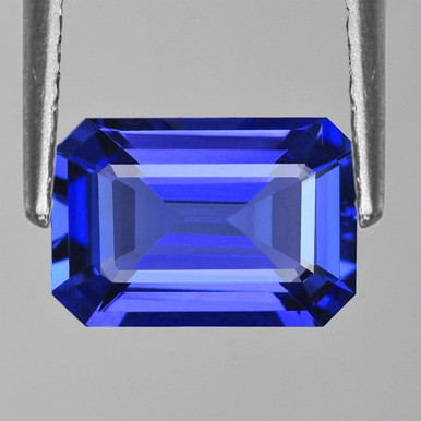 ★87MM★ Mmlg IDENTITY HFT TURQUOISE BLUE 7x5 mm Octagon {0.92ct} Top Luster Natural Intense Blue