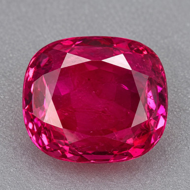 4x3 mm Cushion {0.25ct} AAA Luster Natural Red Burma Ruby [SI] - Asher Gems