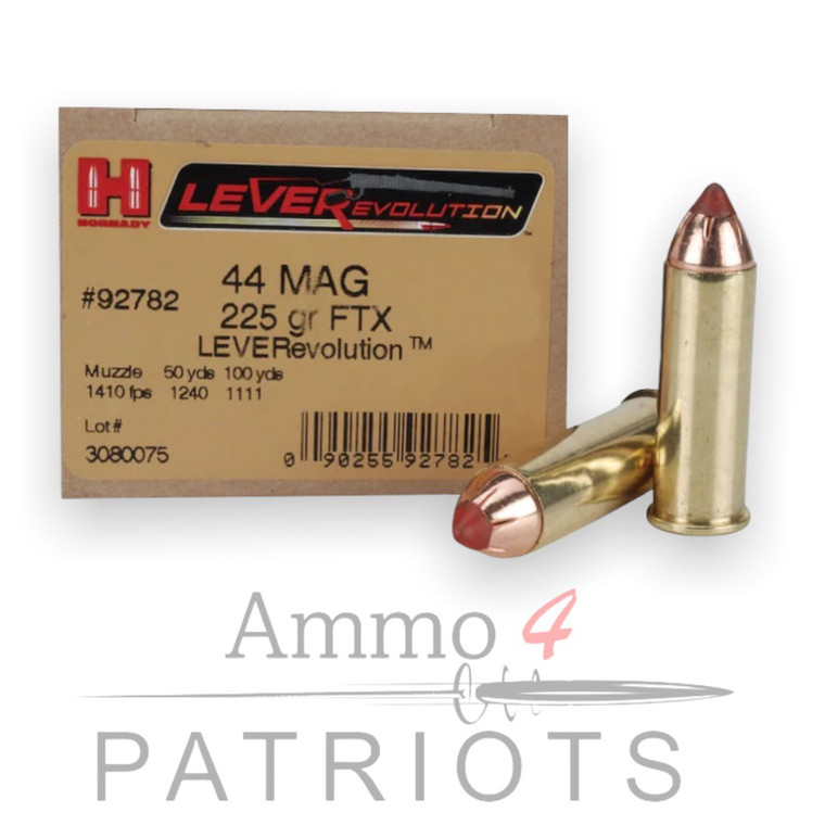 hornady-leverevolution-ammunition-44-remington-magnum-225-grain-ftx-20-round-box-92782-090255927825