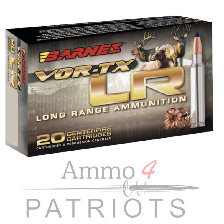 barnes-vor-tx-long-range-ammunition-300-winchester-magnum-190-grain-lrx-polymer-tipped-boat-tail-lead-free-20-round-box-29013-716876131907