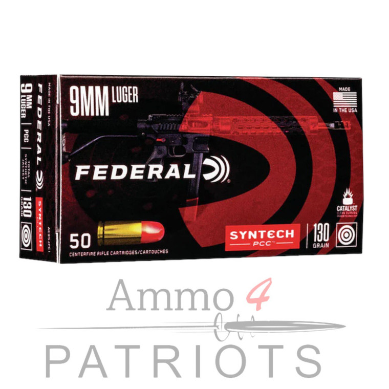 federal-syntech-pcc-ammunition-9mm-luger-130-grain-total-synthetic-jacket-50-round-box-ae9sjpc1-604544642896