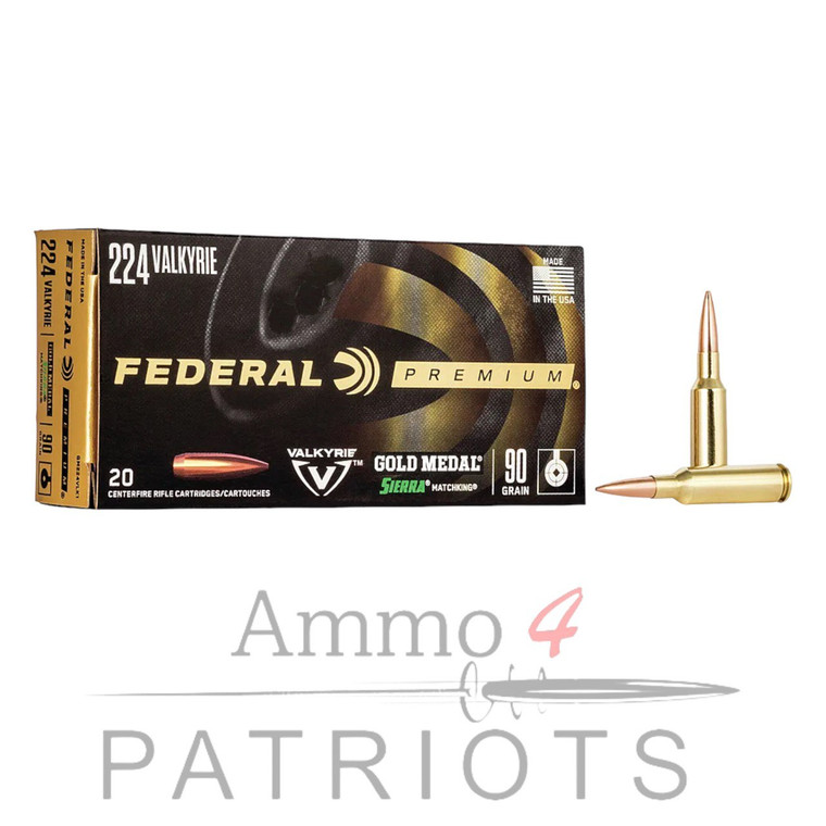 federal-premium-gold-medal-ammunition-224-valkyrie-90-grain-sierra-matchking-hollow-point-boat-tail-604544630275-gm224vlk1