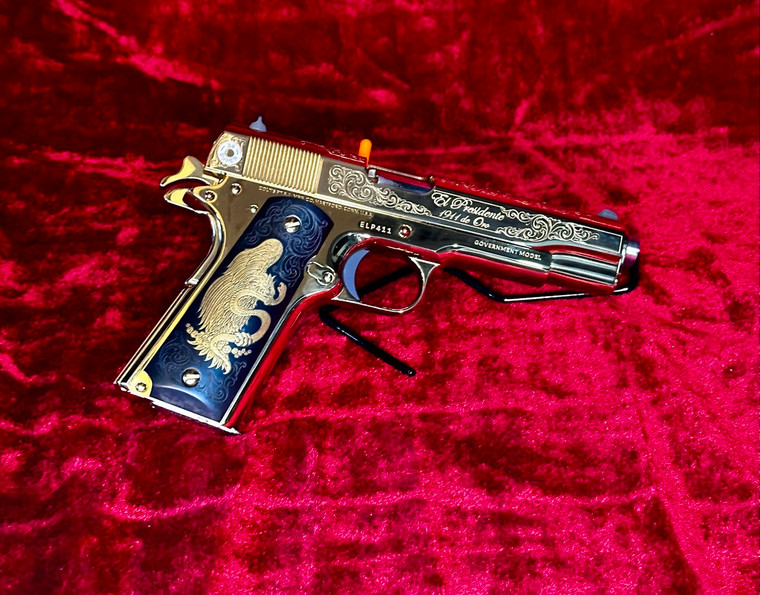 Colt-Government-1911-El-Presidente-de-Oro-38-Super-Auto-+P-Exclusive-1-of-500-NIB-new-in-box-098289112927-01911C-SS38-ELP