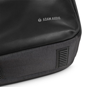 The bottom of the D3V Travel Bag with rubber feet.