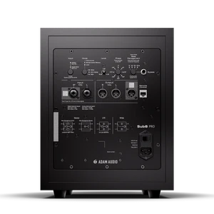 Back view of the Sub8 PRO Subwoofer