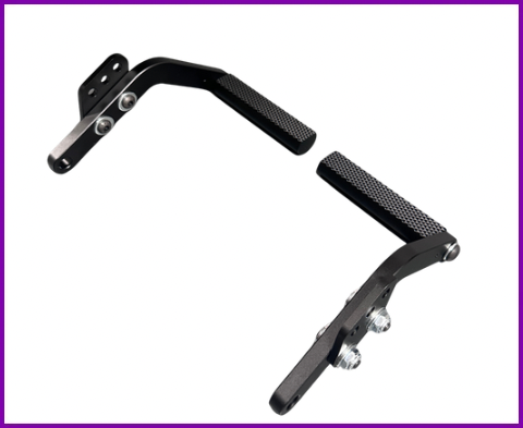 Billet Pedals (w/ Grips) - Set of 2