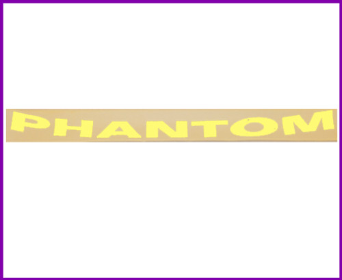 Phantom Nose Decal (Yellow)