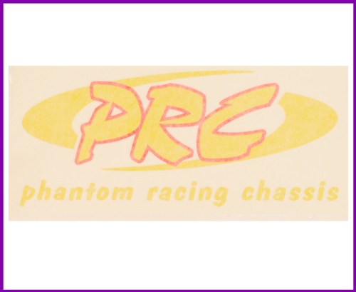 Large PRC Decal (Yellow)