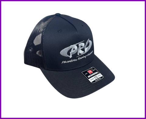 PRC Richardson 112 Hat - Black/Silver
