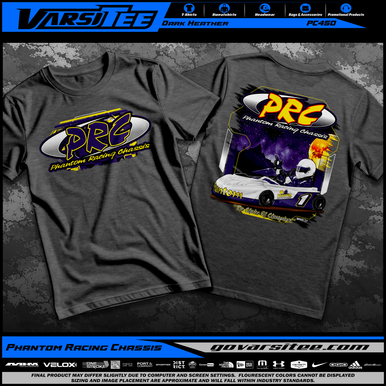 Phantom Racing Chassis Racing Jacket Flat Kart Tee - Phantom Racing Chassis