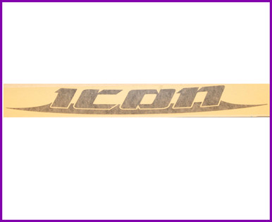 ICON Nose Decal (Black) - Phantom Racing Chassis