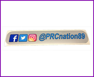 @PRCNation89 Decal - Phantom Racing Chassis